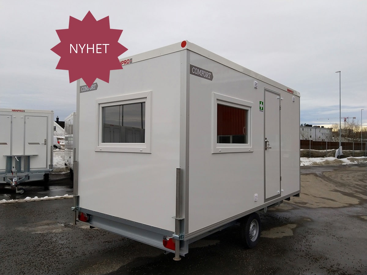 Nyhet - 3 dørs comfort spisebrakke